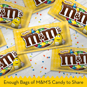 M&M'S Peanut Chocolate Candy Singles