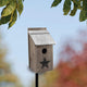 Woodlink Audubon Rustic Farmhouse Bluebird House Natural