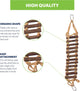 Naturals Rope Ladder Bird Toy, 100-Percent Natural