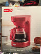 Express Coffee Maker 12 Cup - red