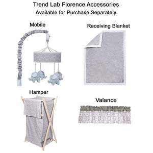 Trend Lab 3 Piece Florence Crib Bedding Set