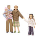 Melissa & Doug Victorian Doll Family, Dollhouse Accessories (4 Poseable Play Figures, 1:12 Scale, Great Gift for Girls and Boys - Best for 6, 7, 8 Year Olds and Up)