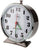 AcuRite 15607 Vintage Alarm Clock, Black Nickel