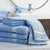 Member's Mark Commercial Bath Towels, Blue (Set of 6)