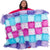 Melissa & Doug Created by Me! Butterfly Fleece Quilt No-Sew Craft Kit (48 Squares, 4 feet x 5 feet)