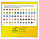 Crayola 688100 Long Barrel Colored Woodcase Pencils, 3.3 mm, 100 Assorted Colors/Set