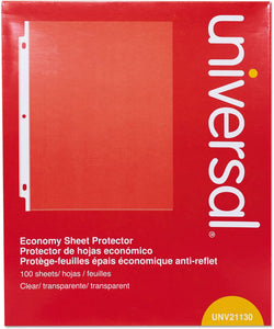 UNV21123 - Universal Standard Sheet Protector