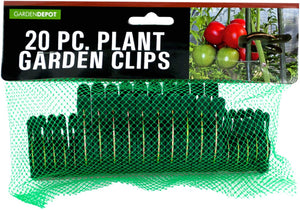 Garden Depot Garden Plant Clips - Pack of 12