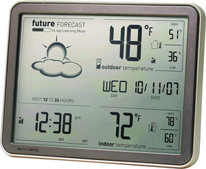 AcuRite Weather Station with Jumbo Display & Atomic Clock