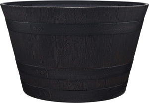 Southern Patio HDR Whiskey Barrel Planter