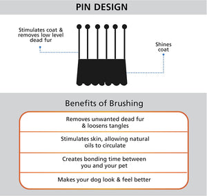 Wahl Large Pin Bristle Brush #858414