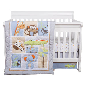 Trend Lab Jungle Fun 6Piece Crib Bedding Set