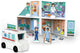 Melissa & Doug Magnetivity Magnetic Tiles Building Play Set – Hospital with Ambulance Vehicle (83 Pieces, STEM Toy, Great Gift for Girls and Boys - Best for 4, 5, 6, 7, 8 Year Olds and Up)