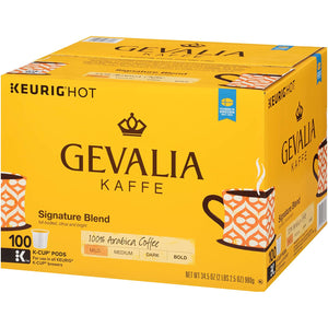 Gevalia Signature Blend Mild Roast K-Cup Coffee Pods (100 Pods)