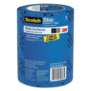 Product of Scotch - Painter's Masking Tape, 1" x 60 yards, 3" Core, Blue - 6/Pack - Adhesive Tape [Bulk Savings]