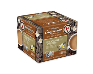 Victor Allen's Coffee Flavored Cappuccino, 42 Count Single Serve Coffee Pods for Keurig K-Cup Brewers