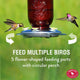 Perky-Pet 785 Mason Jar Hummingbird Feeder