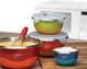 Fiesta Mixing 8-Piece Microwave Safe Bowl & Lid Set
