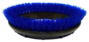 BISSELL BigGreen Commercial 237.058BG Scrub Brush.020" Bristle Diameter Crimped Polypropylene for BGEM9000 Easy Motion Floor Machine, 12", Blue