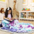 Melissa & Doug Created by Me! Butterfly Fleece Quilt No-Sew Craft Kit (48 Squares, 4 feet x 5 feet)