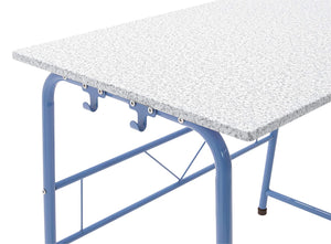 SD Studio Designs Project Center, 55126 Craft Table Play Desk with Bench, Blue/Gray