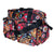 Bohemian Floral Deluxe Duffle Style Diaper Bag with Changing Pad/overnight Bag