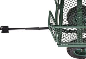 Sandusky Lee CW4824 Muscle Carts Steel Utility Garden Wagon, 1000 lb. Load Capacity, 21-3/4" Height x 48" Length x 24" Width