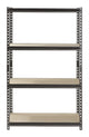 Muscle Rack UR361860PB4P-SV Silver Vein Steel Storage Rack, 4 Adjustable Shelves, 3200 lb. Capacity, 60" Height x 36" Width x 18" Depth