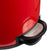 Honey-Can-Do TRS-02073 Stainless Steel Step Trash Can with Liner, Red, 12-Liter/3-Gallon