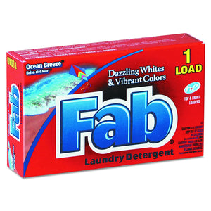 Fab 035690 Dispenser-Design HE Laundry Detergent Powder, Ocean Breeze, 1oz Box (Case of 156)