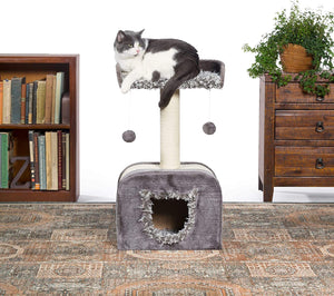 Prevue Pet Products Kitty Power Paws Shag Hideaway 7304