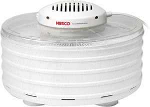 Nesco FD-37A Food Dehydrator, For Snacks, Fruit, Beef Jerky, Speckled White