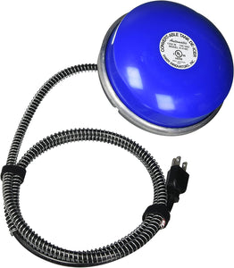 Farm Innovators H-418C Cast Aluminum 1250 Watt Convert-Able Floating and Submergible Tank De-Icer with Chew Proof Cord and Self Regulating Thermostat