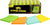 Post-it Extreme Notes, Green, Orange, Mint, Yellow, Great for Tough Conditions