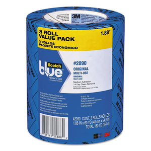 Product of Scotch - Painter's Masking Tape, 2" x 60 yards, 3" Core, Blue - 3/Pack - Adhesive Tape [Bulk Savings]