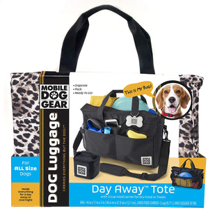 Overland Dog Gear Gear Day Away Tote Bag (Animal Print)