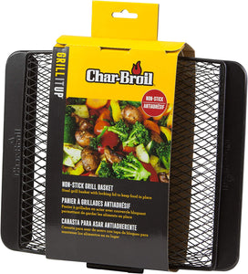 Char-Broil Non-Stick Grill Basket, Black