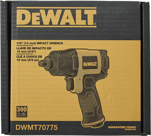 DEWALT Impact Wrench, Square Drive, 3/8-Inch (DWMT70775)