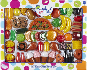Cookin' For Kids 83 Piece Play Food Set