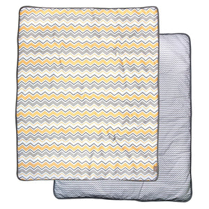Trend Lab Buttercup Zigzag 3 Piece Crib Bedding Set, Yellow