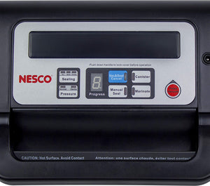 Nesco American Harvest Deluxe Food Nesco VS-12 Vacuum Sealer, 130 Watts, Bags and Viewing Lid, Silver