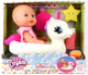 Gi-Go  Bath Time 12" Baby Doll with Unicorn Floatie