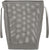 Household Essentials Tapered Square Mesh Collapsible Laundry Hamper with Handles| Grey