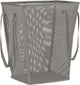 Household Essentials Tapered Square Mesh Collapsible Laundry Hamper with Handles