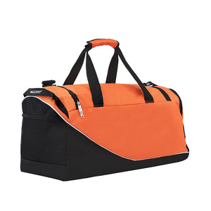 Wacces Lightweight Sport Gym Travel Duffle Bag with Shoe Punch Medium - Orange