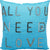 Nourison Mina Victory All You Need is Love Mina Victory E3617 Turquoise Decorative Pillow, 18