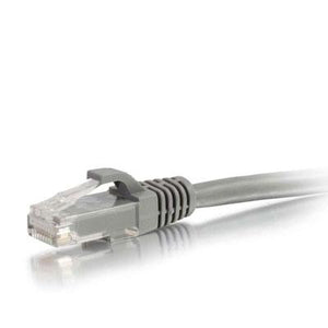 7ft CAT 5E 350Mhz SNAGLESS PATCH CABLE GREY