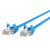 CAT6 SNAGLESS PATCH CABLE * RJ45M-RJ45M; 7' BLUE