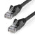 35' Black LSZH CAT6 ETH Cable