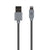 PVC Charge and Sync Lightning(R) Cable, 10 Feet (Gray)